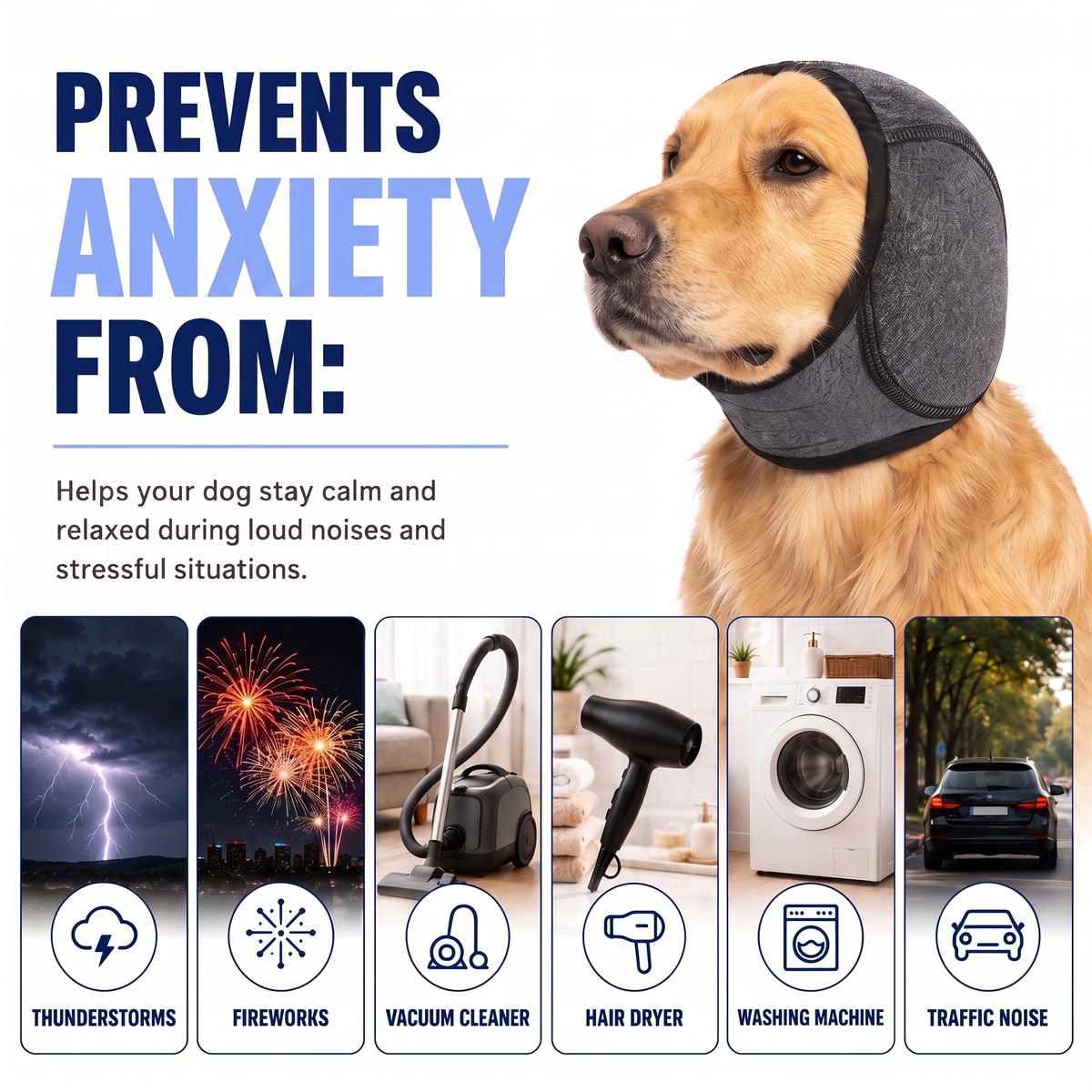 QuietWoof™ Calming Ear Muffs